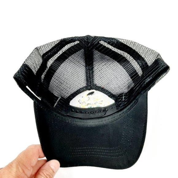 Don't Tread On Me Gadsden Men's Mesh Snapback Cap Retro Vintage Patriotic Style - Picture 5 of 6